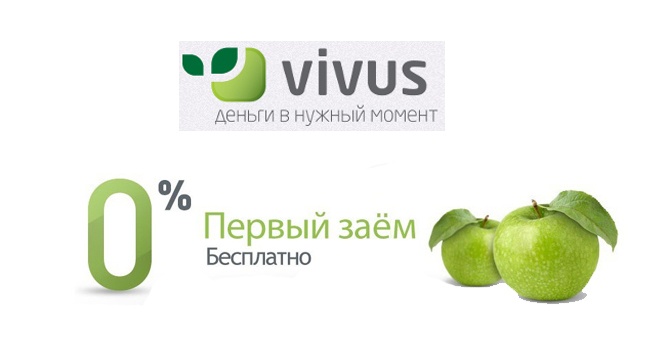Получение займа в компании "Vivus"
